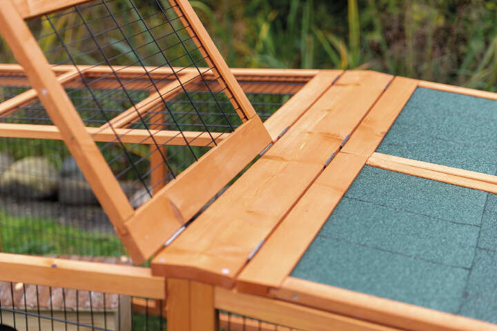 TRIXIE Freilaufgehege XL mit Abdeckung